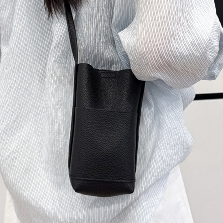 Minimalist Textured Crossbody Bag