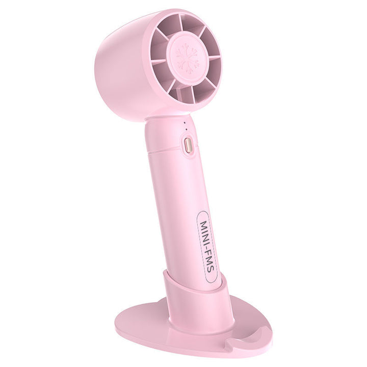 Ladies Portable Mini Hand Fan with Stand Stornfield