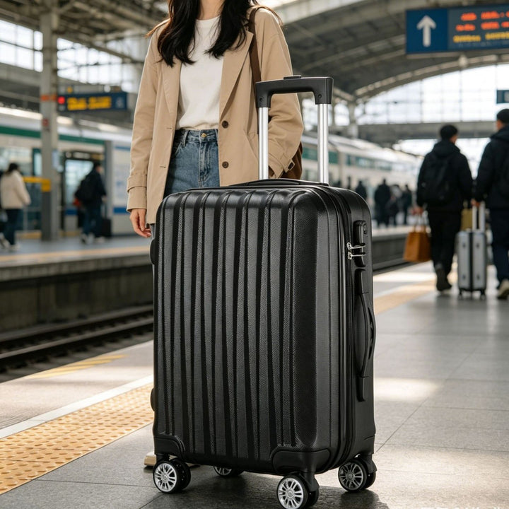 Unisex Hard Shell Lightweight Travel Suitcase Stornfield