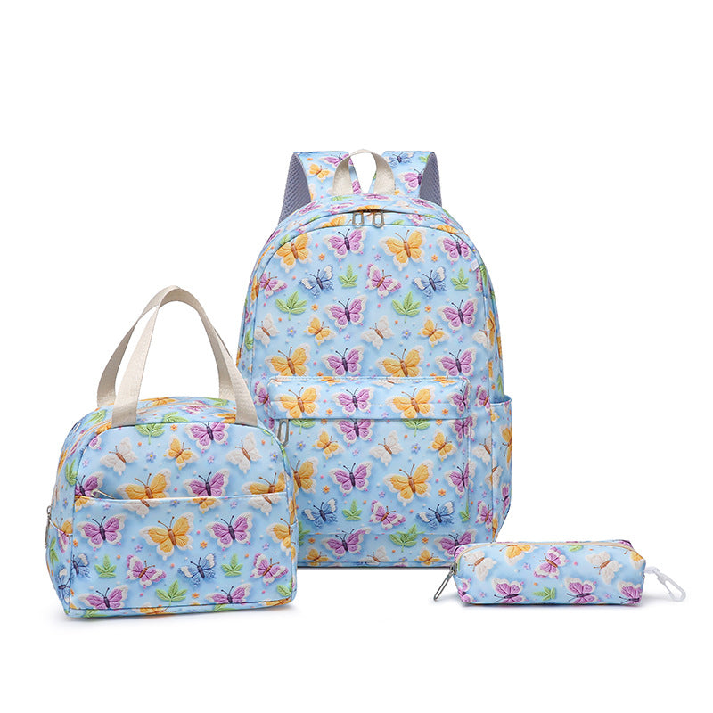 Set consisting of backpack, lunch bag and pencil case Stornfield