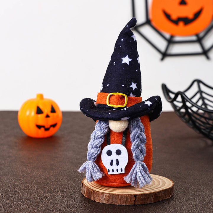 Decorative Halloween Gnome Figure Stornfield