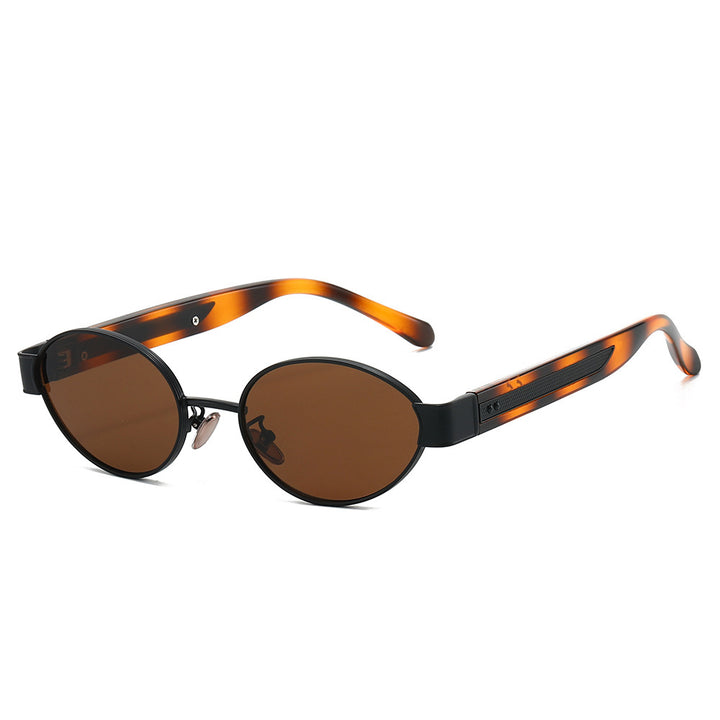 Women's sunglasses in a modern, oval frame with harmonious color play Stornfield