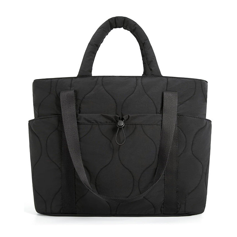 Padded tote bag with practical outer pockets Stornfield