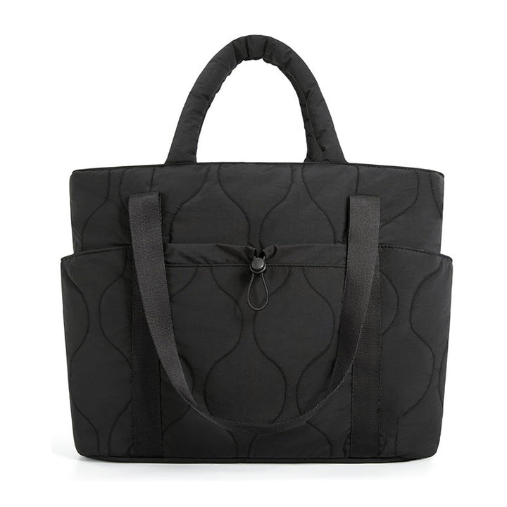 Padded tote bag with practical outer pockets Stornfield