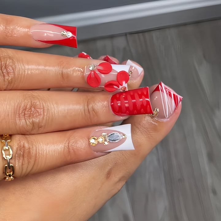 Decorative Rhinestone Pedicure Set Stornfield