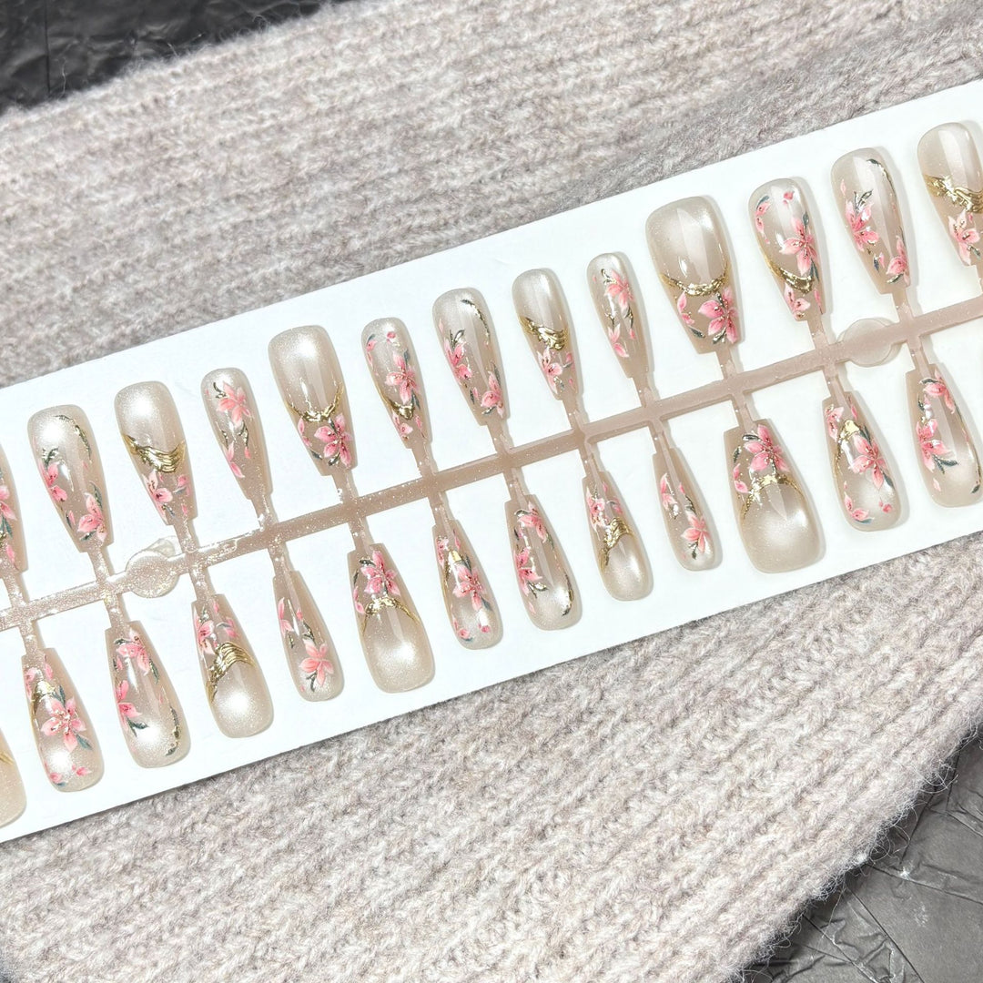 Elegant Ombre Art Press-On Nails