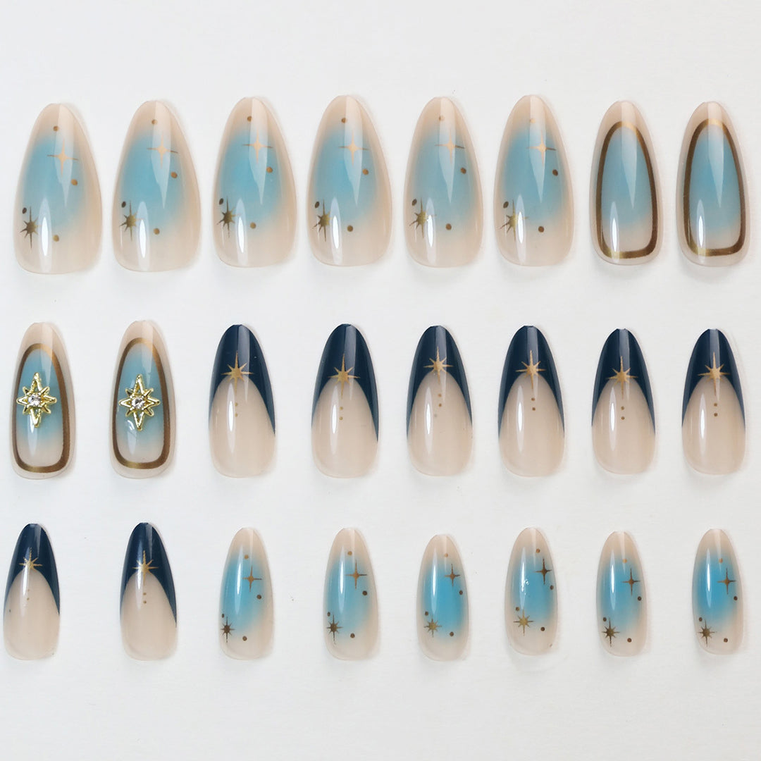 Artistic Ombre Press-On Nail Art Stornfield