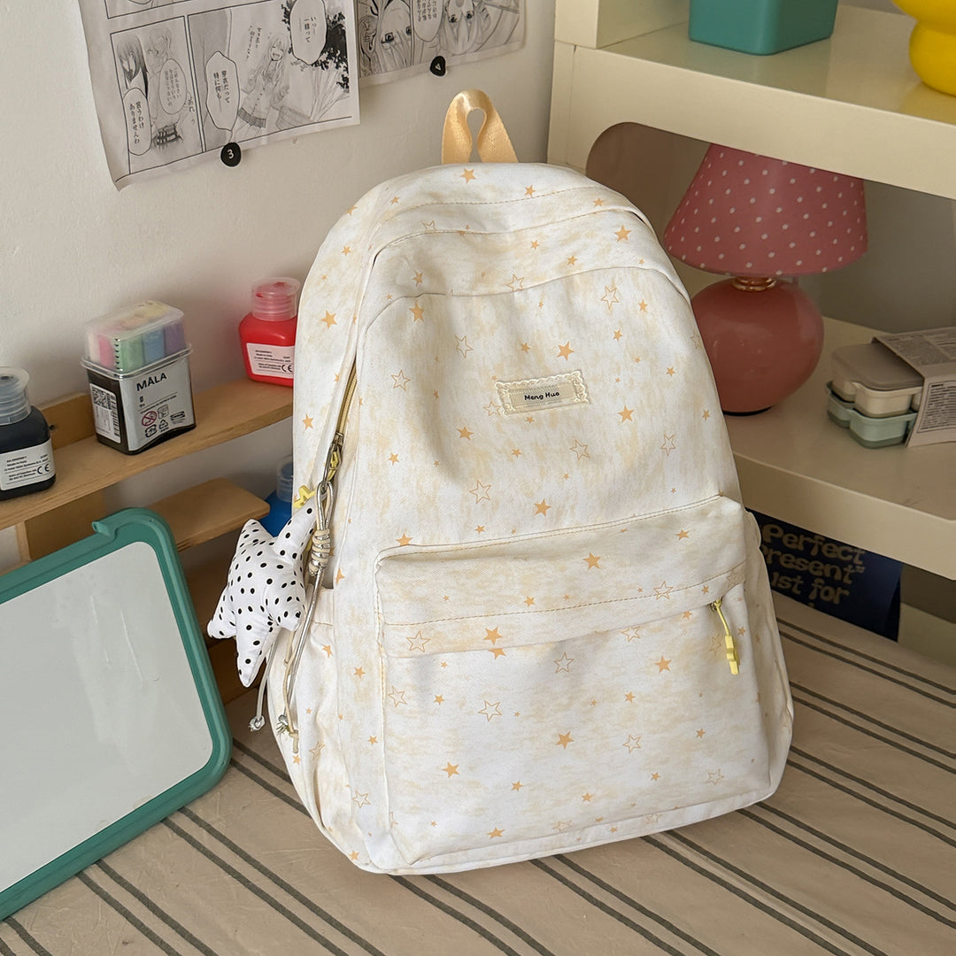Star-Patterned Casual Tote Bag Stornfield