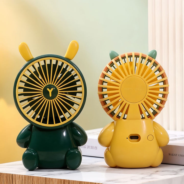 Ladies Sweet Hand Fan in Animal Design Stornfield