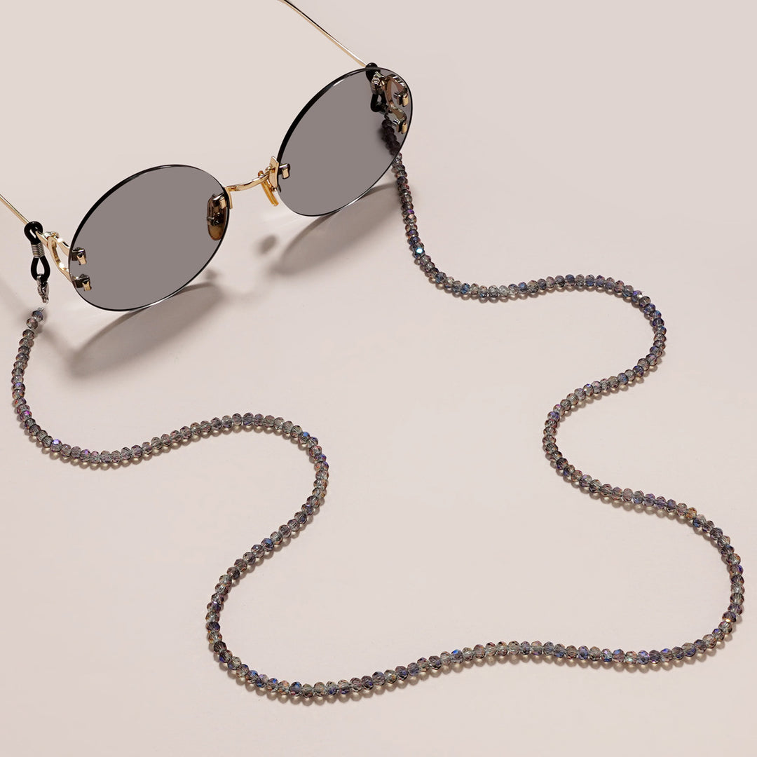 Gemstone-Accented Eyewear Chain Stornfield