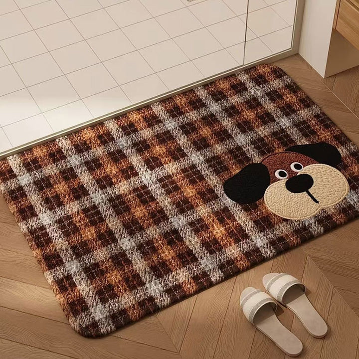 Dachshund-Themed Decorative Area Mat for Home
