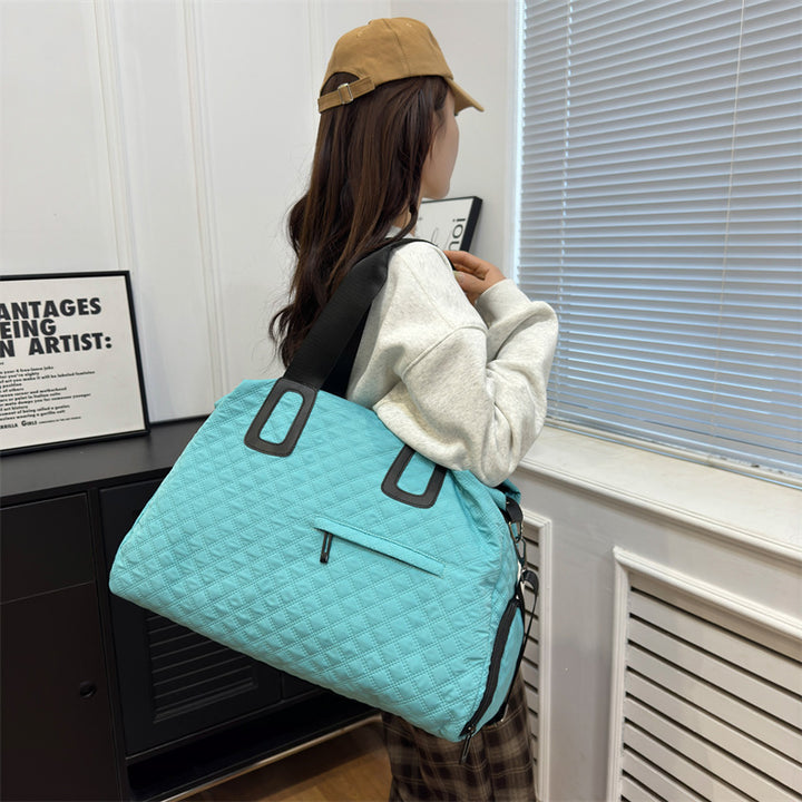 Stylish Quilted Travel Duffel Bag Stornfield