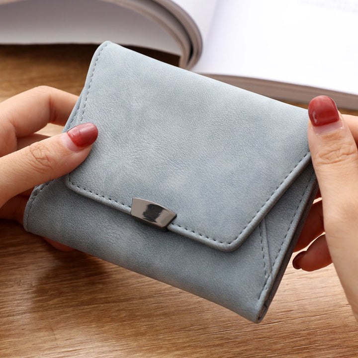 Elegant Textured Leather Card Holder Stornfield