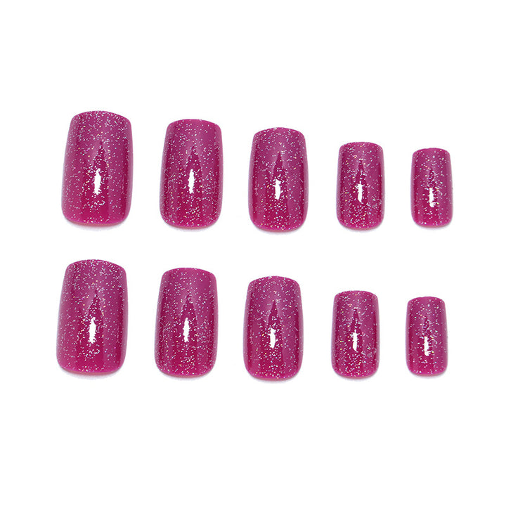Glamorous Glittery Press-On Nail Set Stornfield