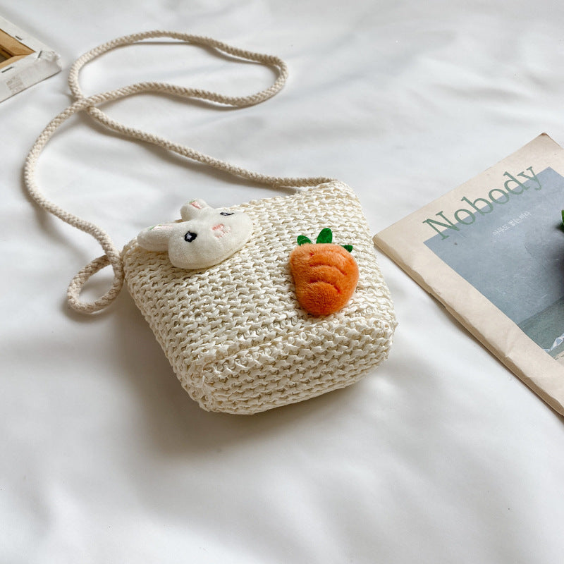 Creative Fruit-Themed Crochet Crossbody Bag
