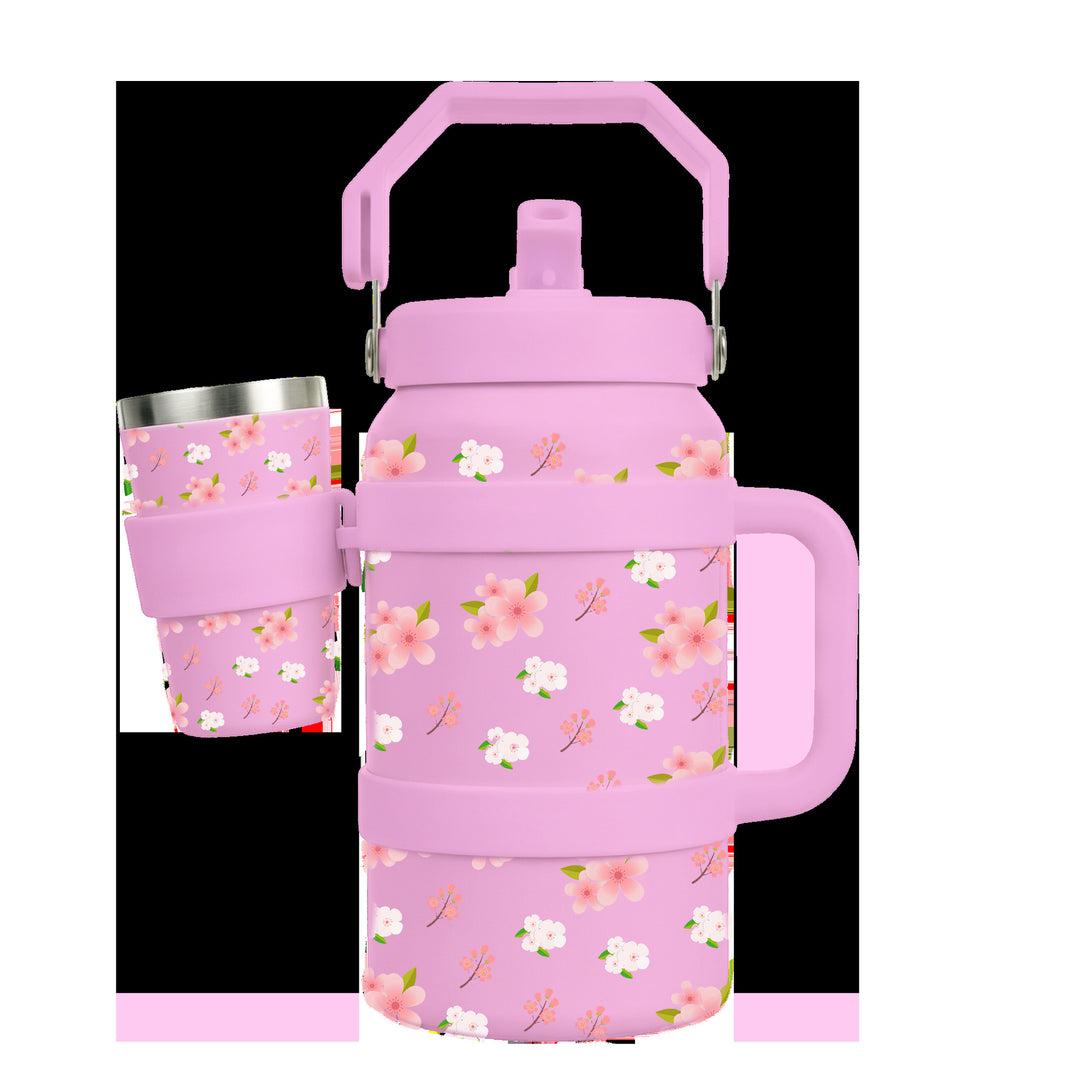Ladies Insulated Drinking Bottle with Practical Carry Handle Stornfield