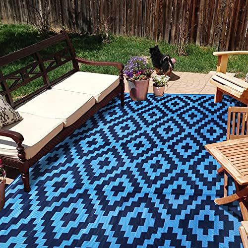 Geometric Patterned Outdoor Area Rug