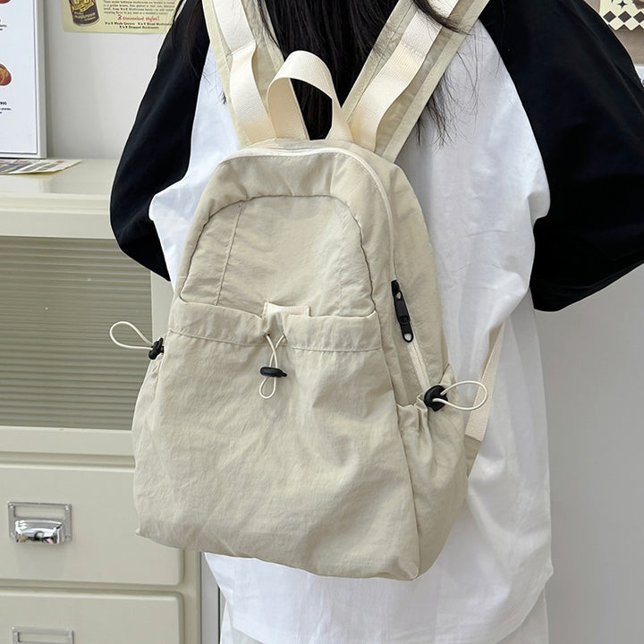 Leisure backpack with innovative drawstring and comfortable carrying system Stornfield