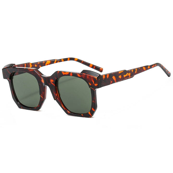 Women's fashionable sunglasses in square design with contrasting frame Stornfield