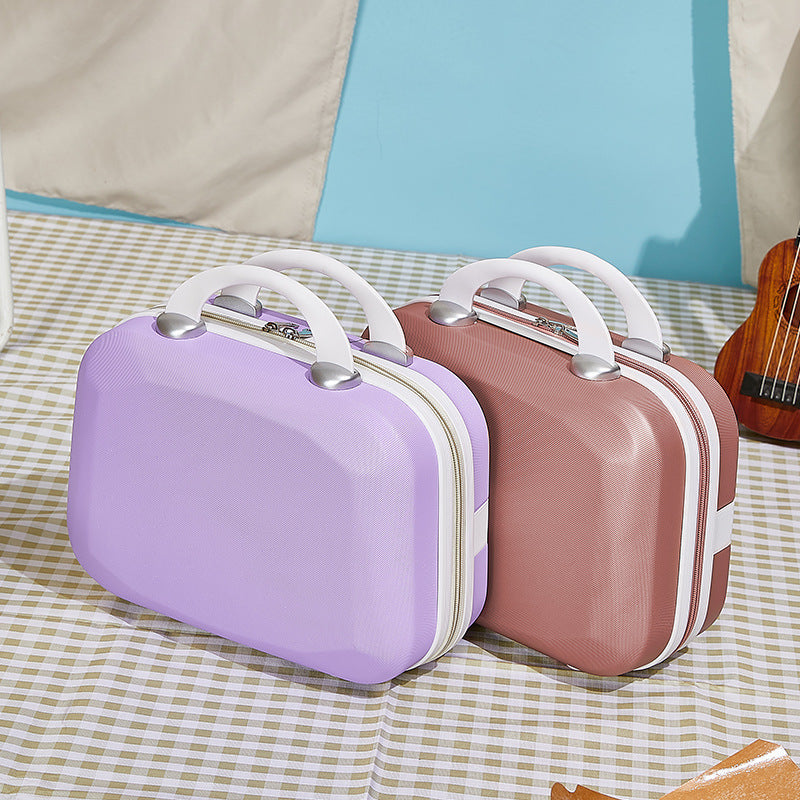 hard-shell cosmetic travel vanity case with dual top handles Stornfield