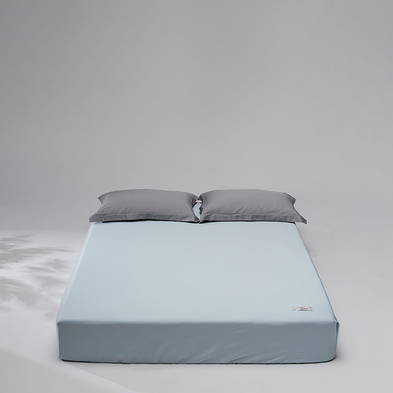 Cooling Breathable Fitted Sheet and Pillowcase Set with Deep Pocket Microfiber