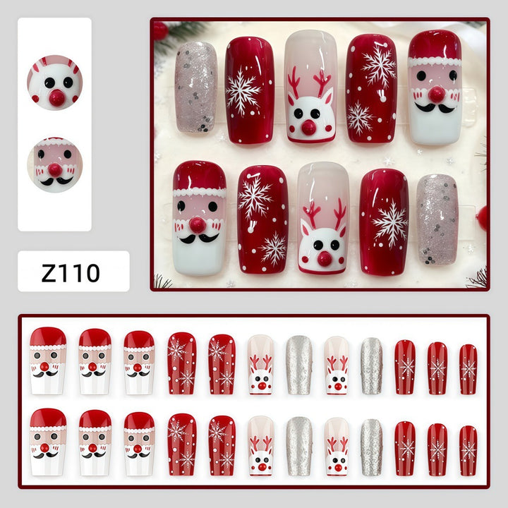 Artificial Nails in Modern Tribal Design Stornfield