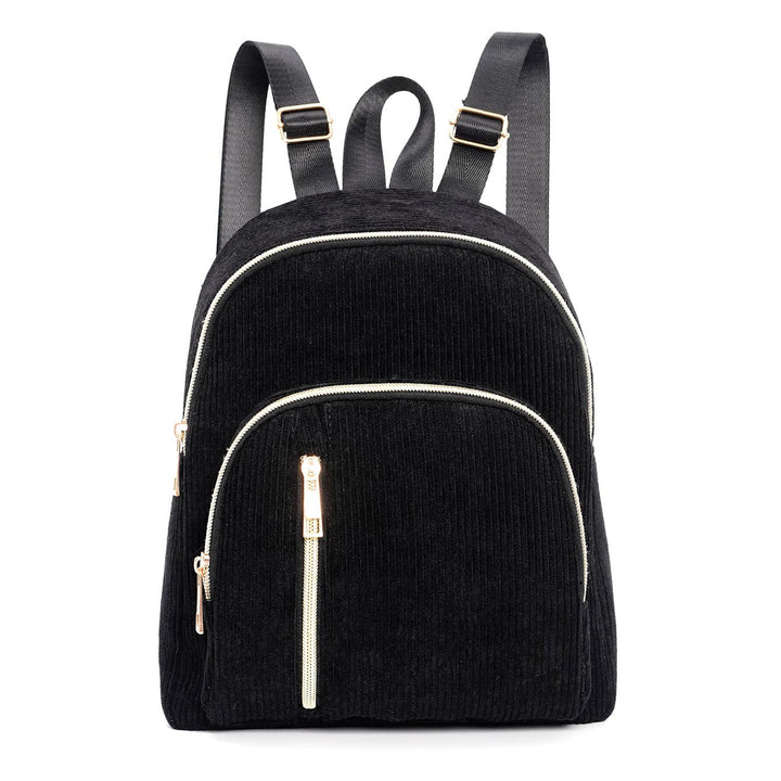 Backpack with striking skull and rose motif Stornfield
