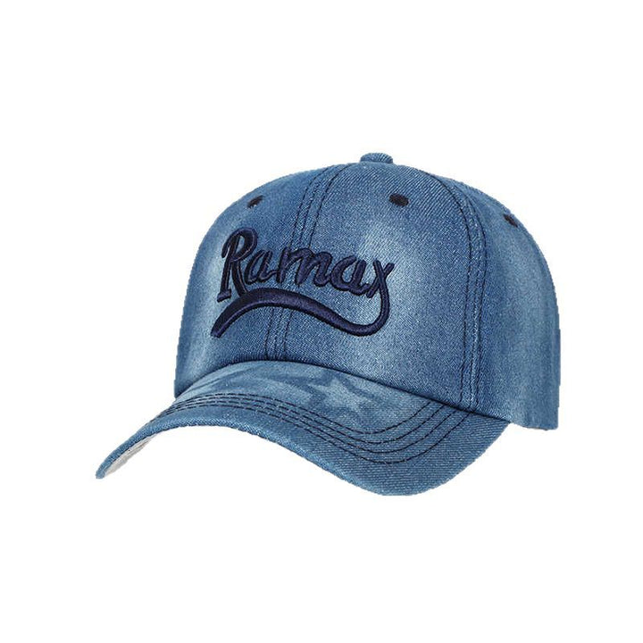 Unisex Denim Embroidered Baseball Cap Stornfield
