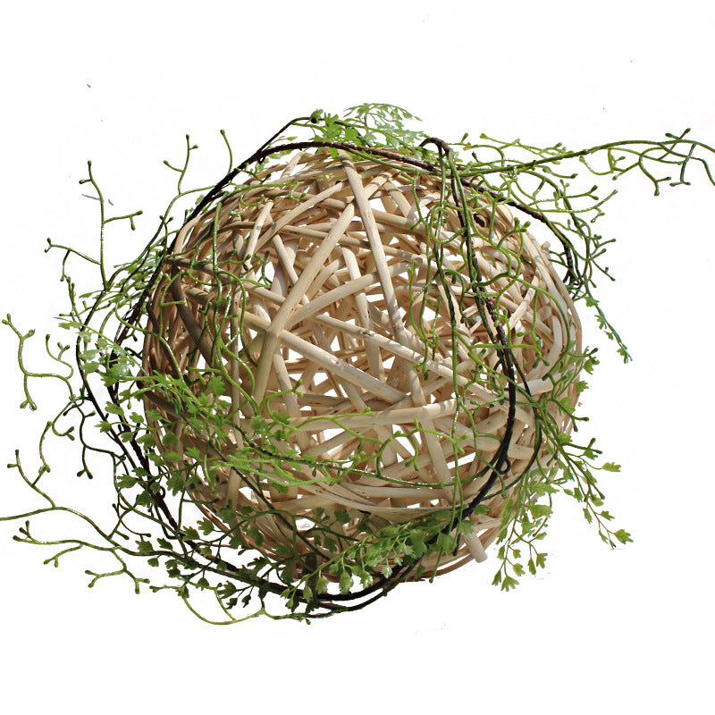Decorative natural material decor ball Stornfield