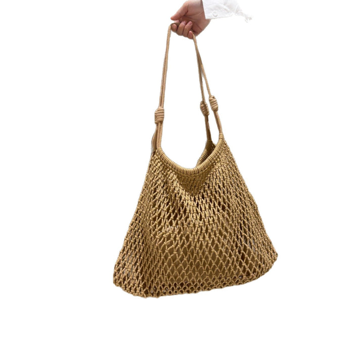 Hand-knotted shopping net bag Stornfield