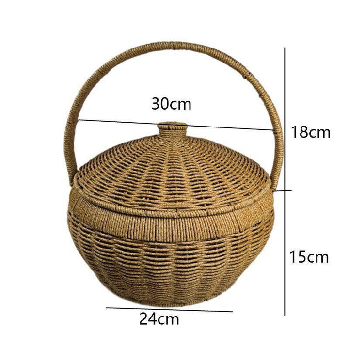 Ornamental Woven Storage Basket Stornfield
