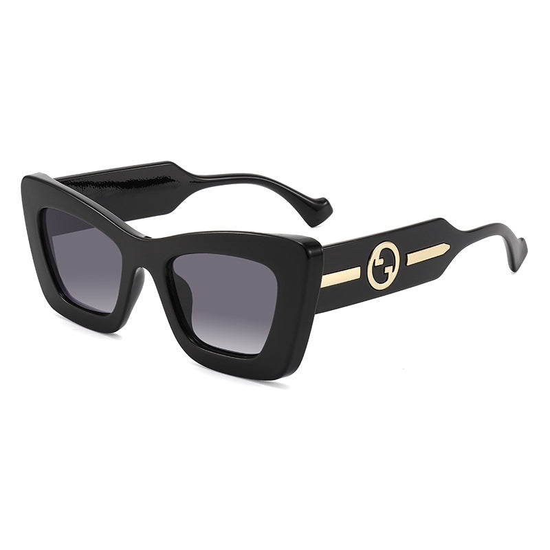 Women's designer sunglasses with distinctive geometric frame and high-quality craftsmanship Stornfield