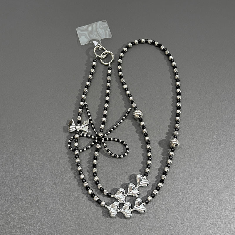 Elegant Pearl Beaded Lanyard Stornfield