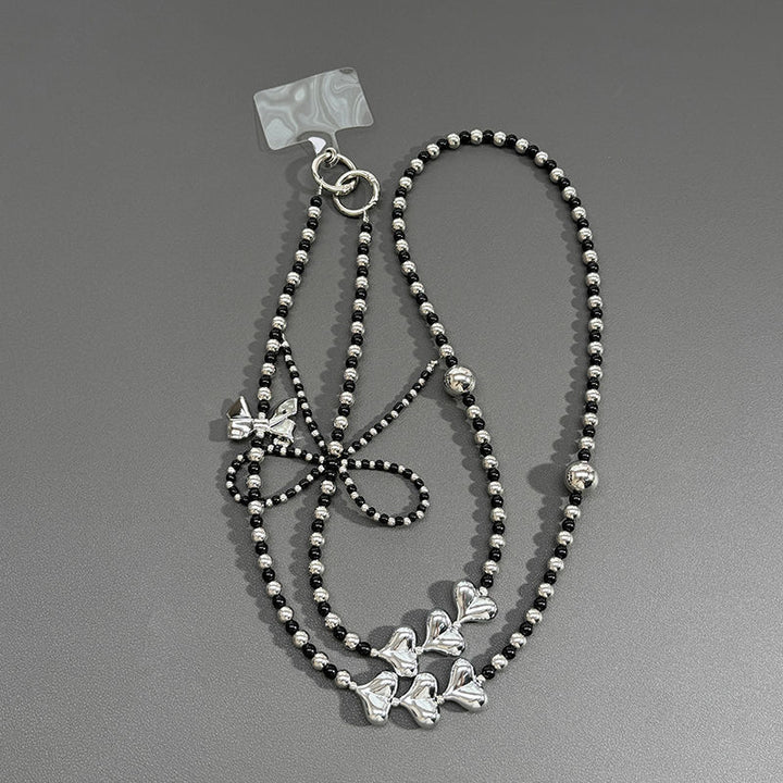 Elegant Pearl Beaded Lanyard Stornfield