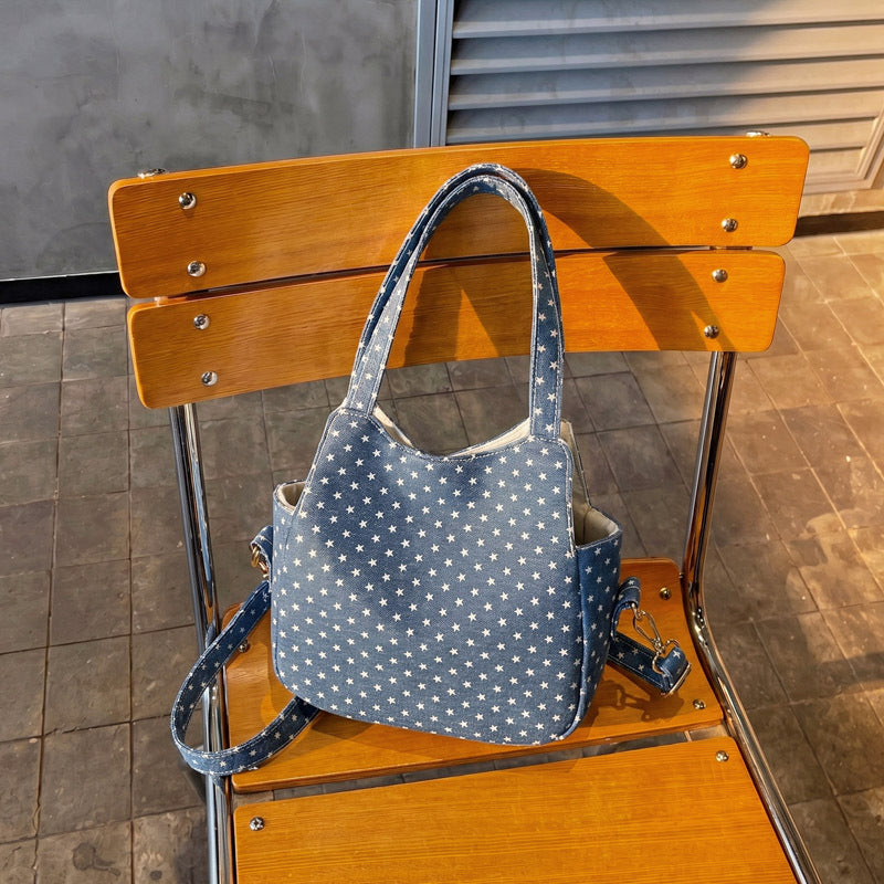 WoVersatile Star-Patterned Mini Shoulder Bag Stornfield