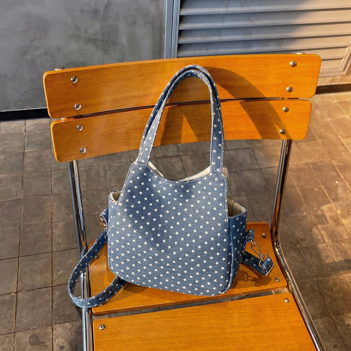 WoVersatile Star-Patterned Mini Shoulder Bag Stornfield