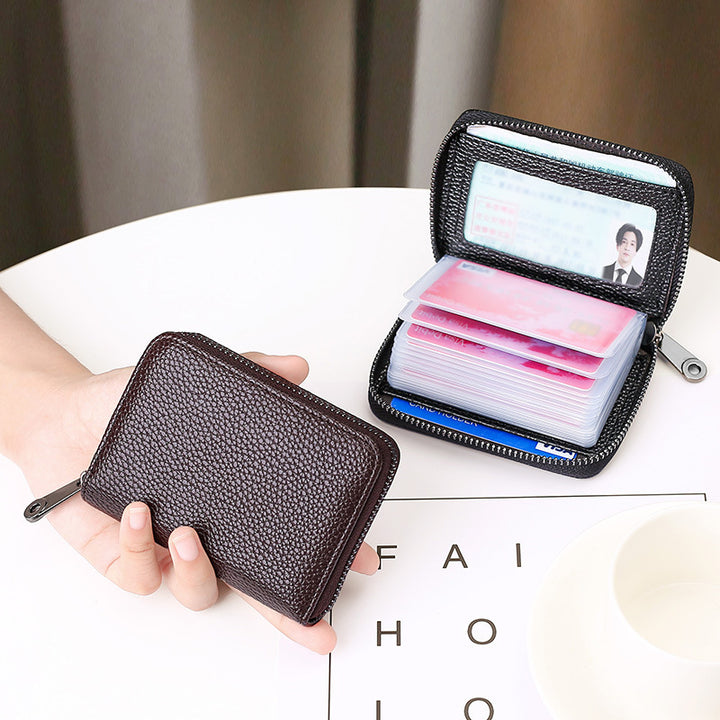 Compact Zippered Card Holder Stornfield