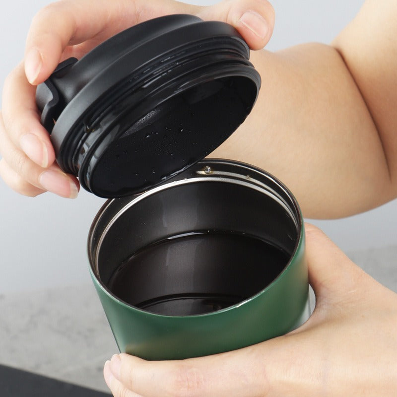 Women insulated coffee cup with ergonomic lid Stornfield