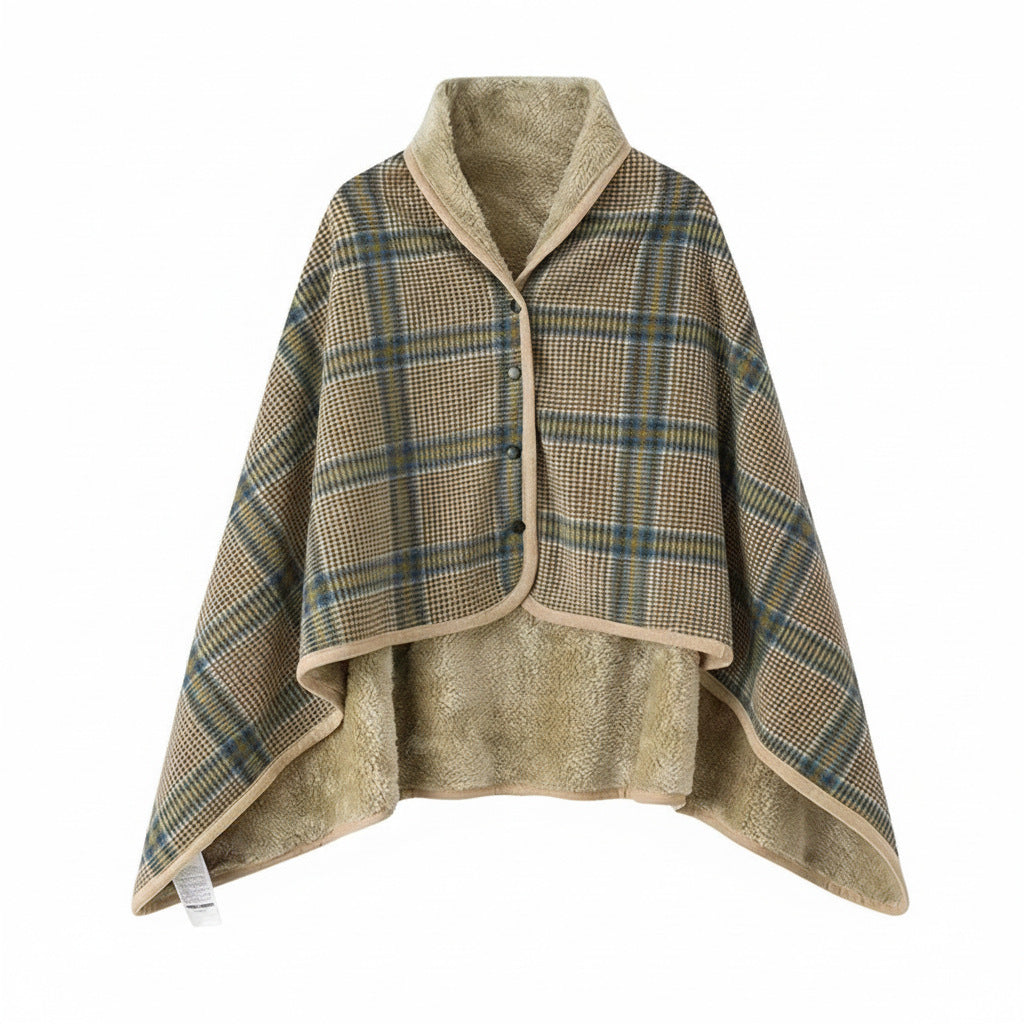 Women Cozy Blanket Poncho Stornfield