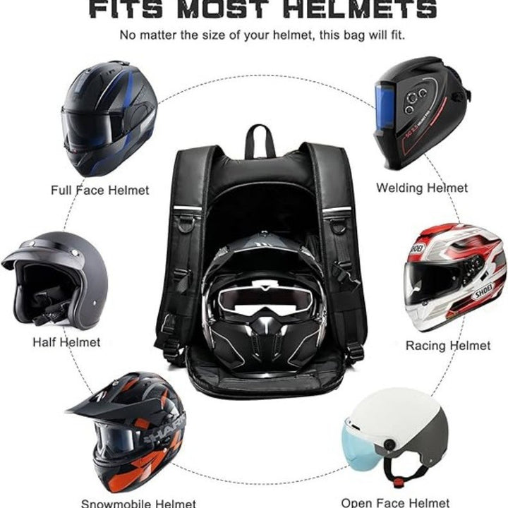 Motorcycle backpack with Reflective Safety Details Stornfield