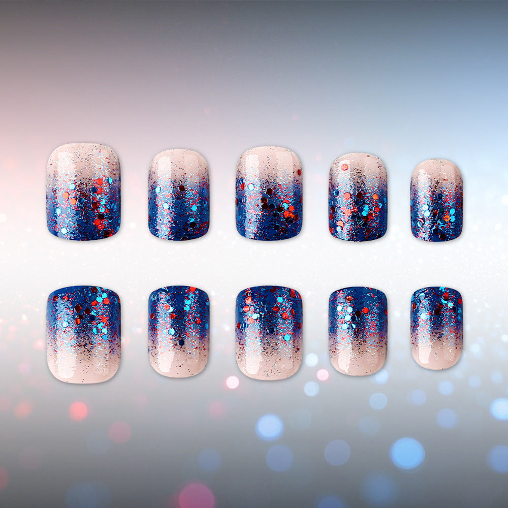 Glitter Gradient Press-On Nail Set Stornfield