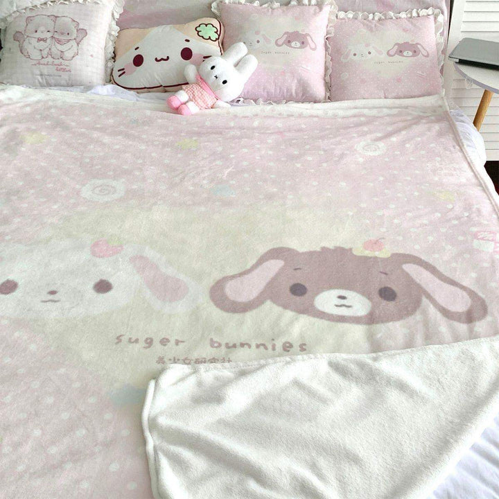 Cute Animal Print Throw Blanket