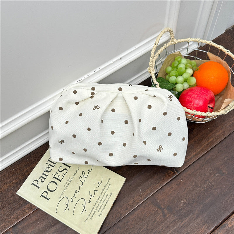 Playful Polka Dot Clutch