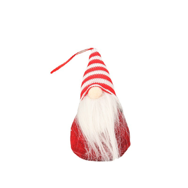 Cute Christmas tree decoration in gnome design Stornfield