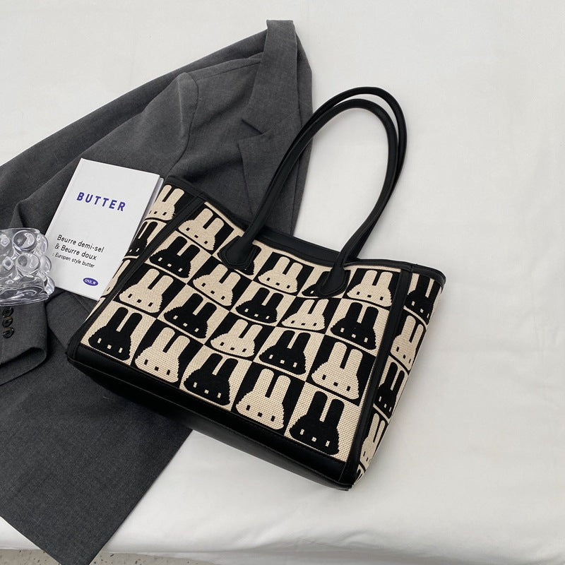 Playful Patterned Tote Bag Stornfield
