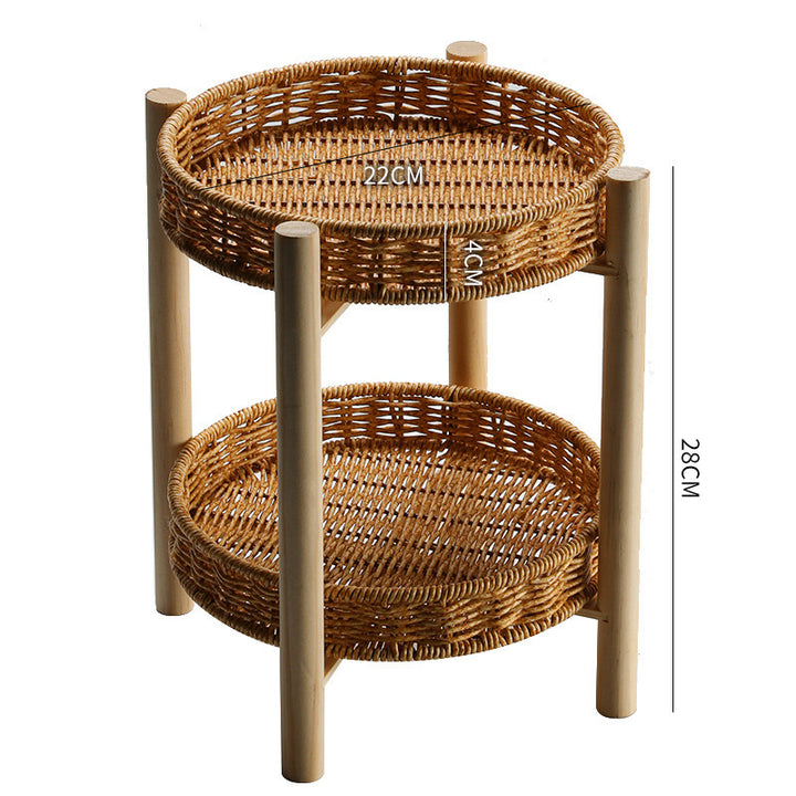 Handcrafted Wicker Storage Basket Stornfield