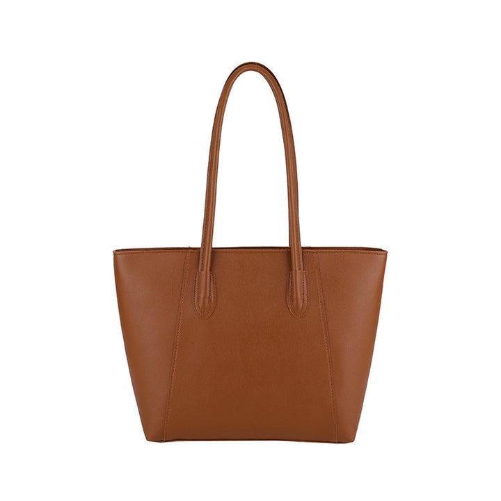 Minimalist Faux Leather Tote Bag Stornfield
