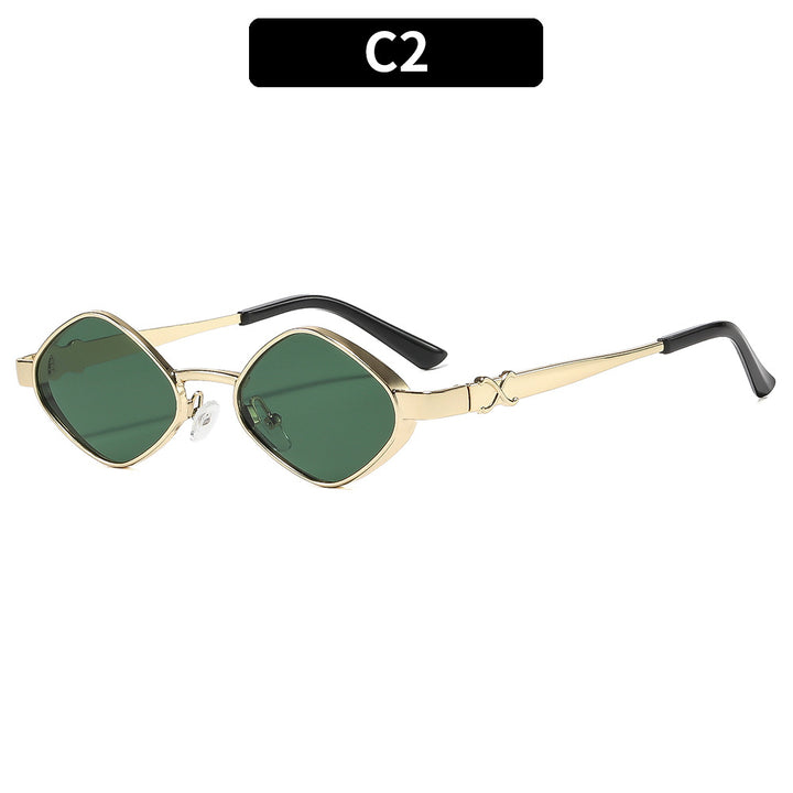 Geometric Retro-Inspired Sunglasses