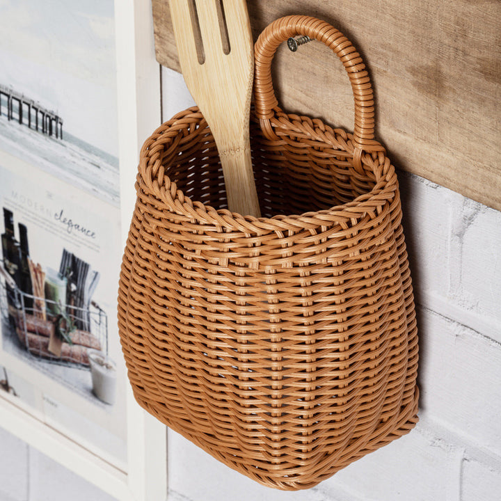 Handcrafted Wicker Utility Basket Stornfield