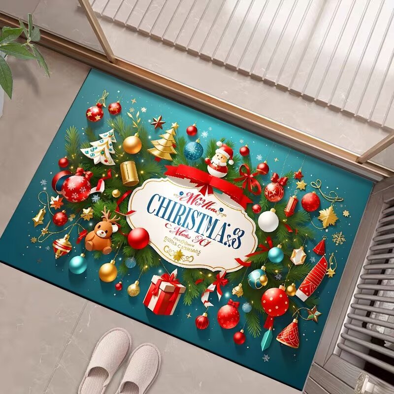 Holiday Themed Welcome Mat